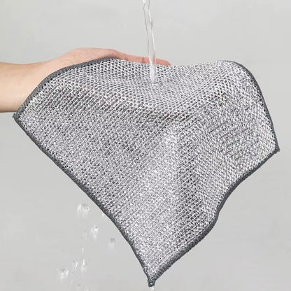 Anti-Kras Staalvezel Vaatdoeken (20 Stuks) | Breng de Glans Terug