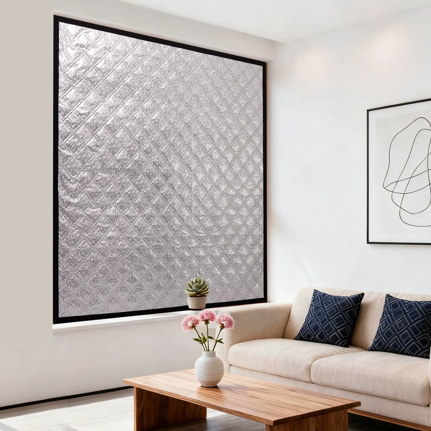 Raam Isolatie Schild | Houd de Kou Buiten en de Warmte Binnen