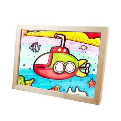 Kinderkunst Fotolijst | Wisselbare Wandlijst voor Tekeningen & Knutselwerk