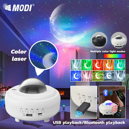 Magische Noorderlicht Projector | Creëer Je Eigen Ontspannen Droomwereld