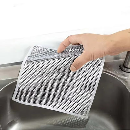 Anti-Kras Staalvezel Vaatdoeken (20 Stuks) | Breng de Glans Terug