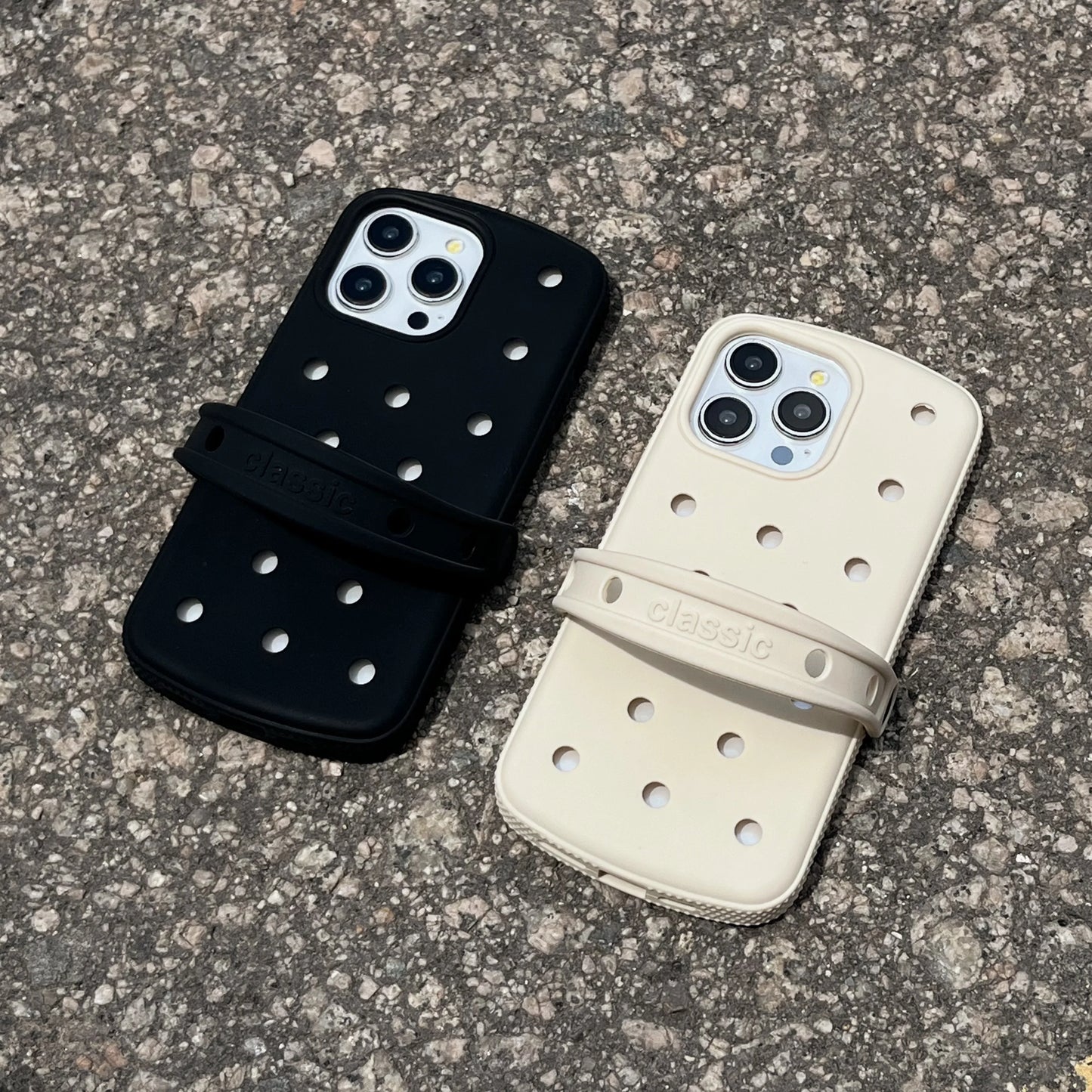 Croc-Style Hoesje voor iPhone