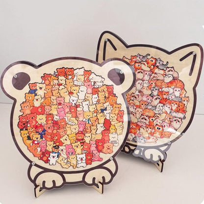 Beestenboel Puzzels – Ontspannen Puzzelen in Unieke Dierenvormen