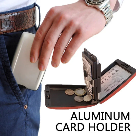 RFID Pasjeshouder van Aluminium | Veilig en Lichtgewicht