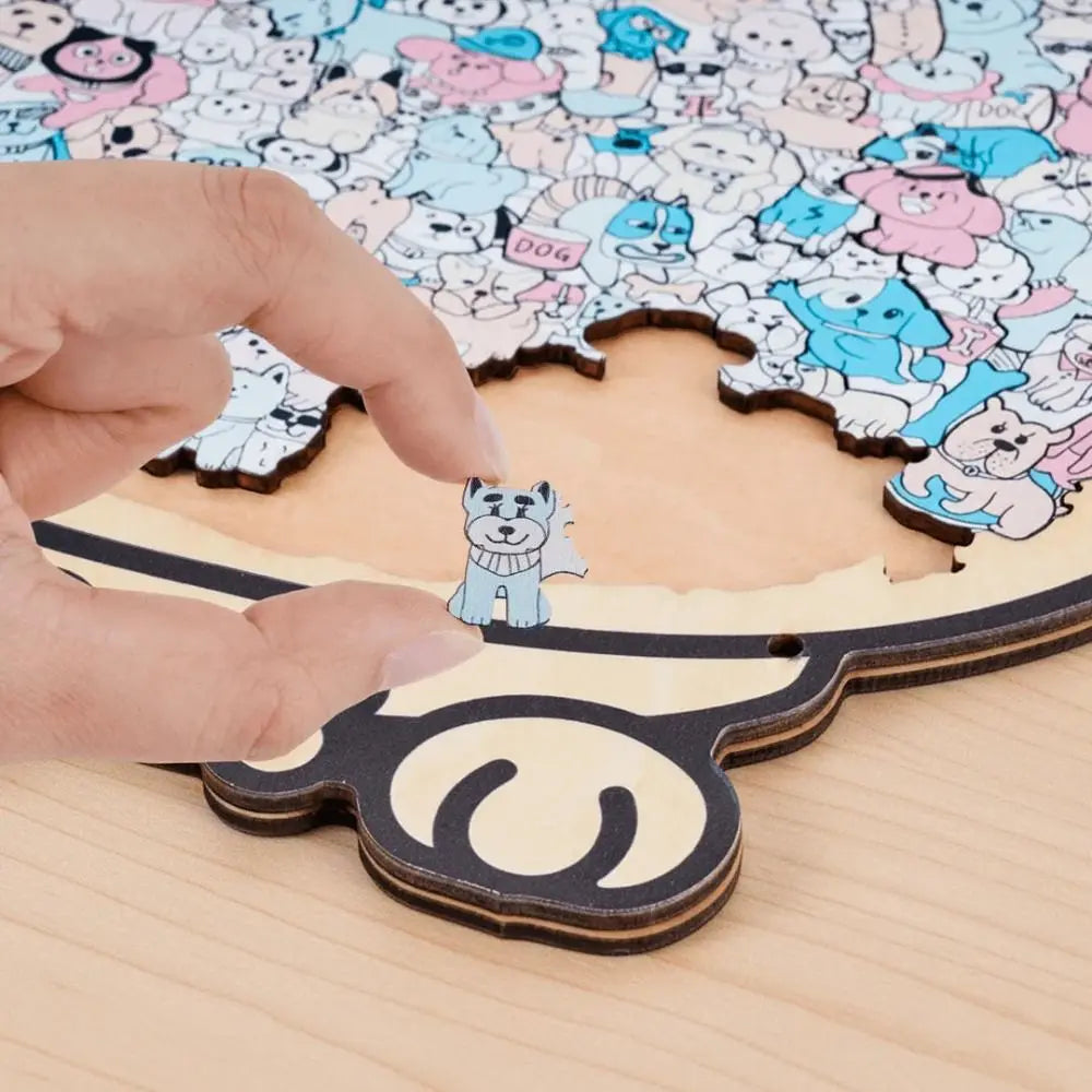 Doggy Puzzel | Ontspanning met Unieke Hondenvormen