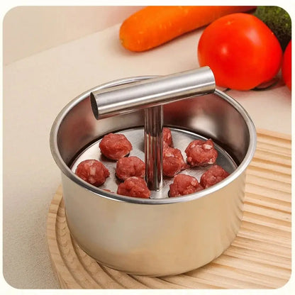 Gehaktballenmaker RVS – Perfecte Balletjes in Seconden 🍝