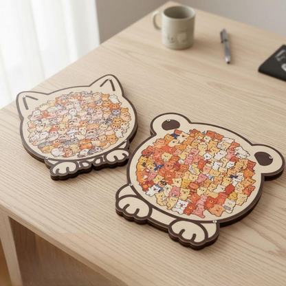 Beestenboel Puzzels – Ontspannen Puzzelen in Unieke Dierenvormen