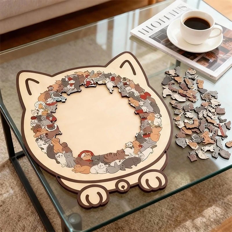 Kitty Puzzel | Verrassende vormen voor uren ontspanning 🐈