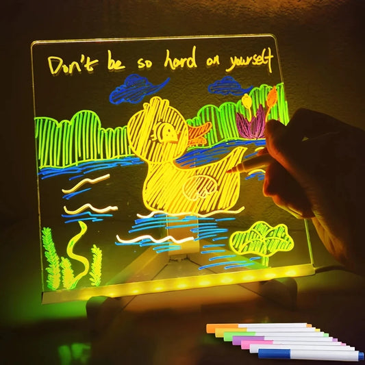 Glow Memo Board | Eindeloos Tekenplezier Zonder Papier