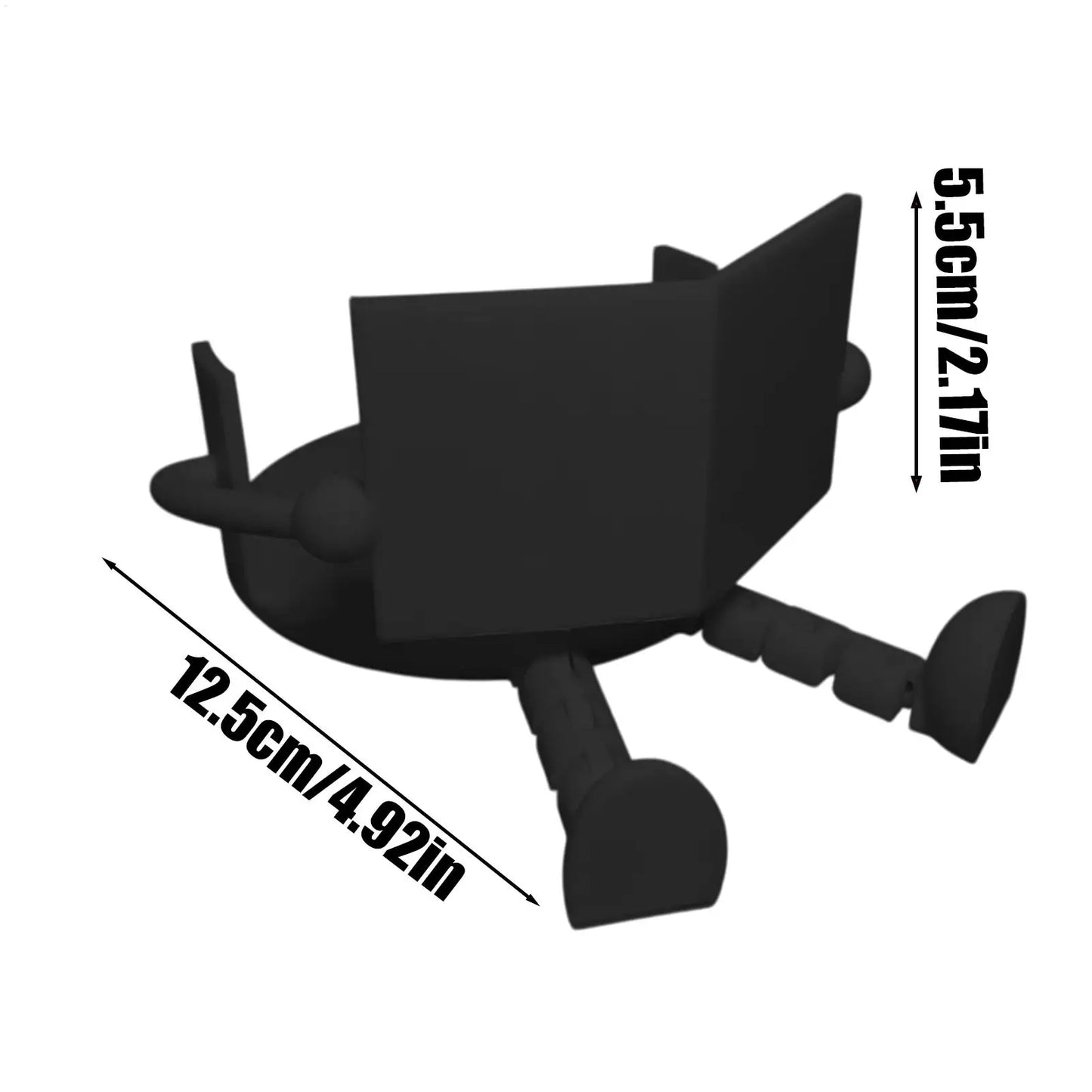 Zittende Toiletpapier Houder – Grappig & Praktisch 🚽✨