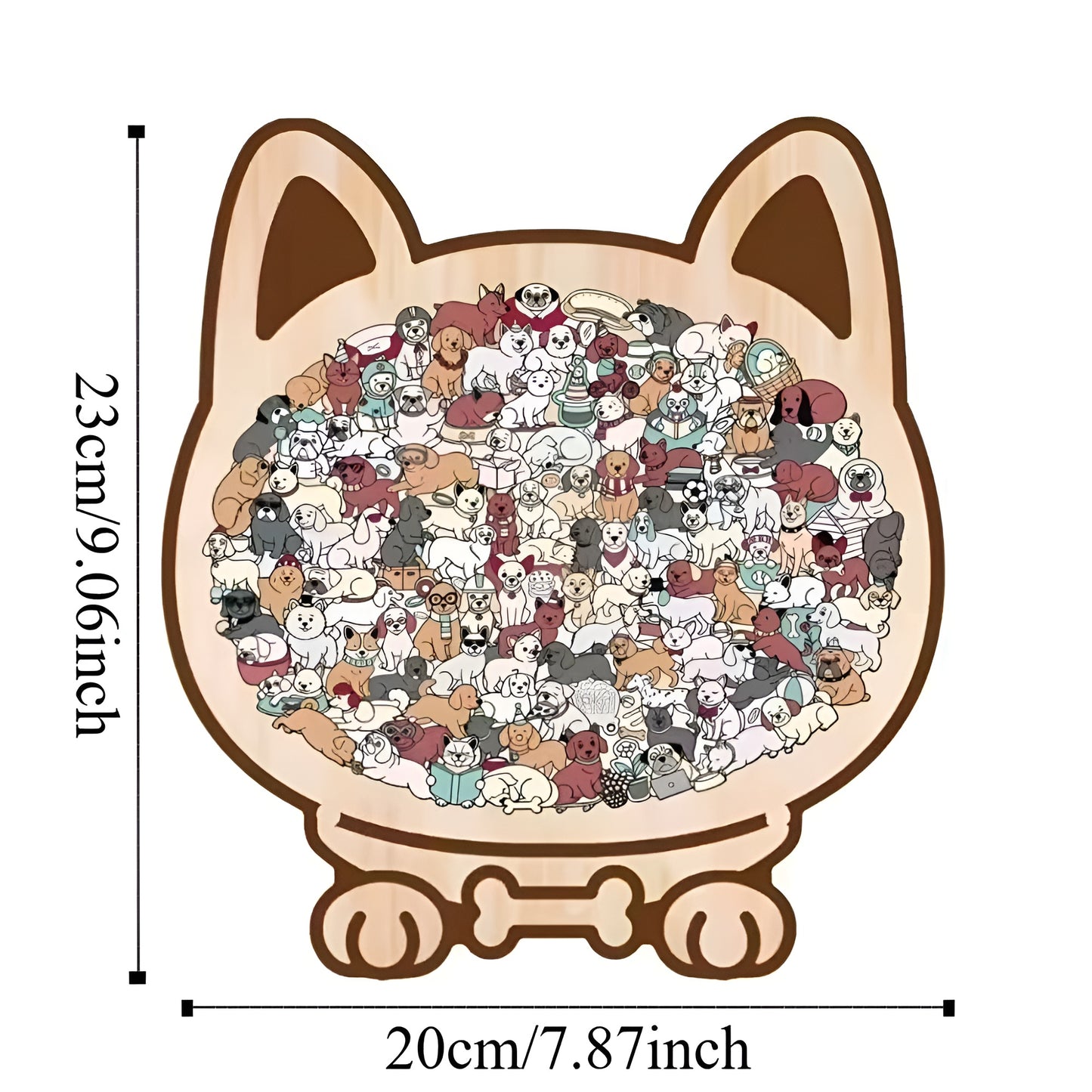 Doggy Puzzel | Ontspanning met Unieke Hondenvormen
