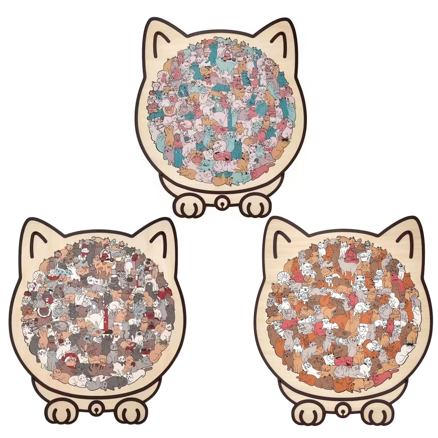 Kitty Puzzel | Verrassende vormen voor uren ontspanning