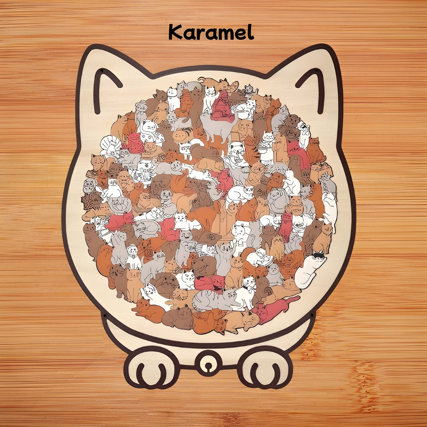 Kitty Puzzel | Verrassende vormen voor uren ontspanning 🐈