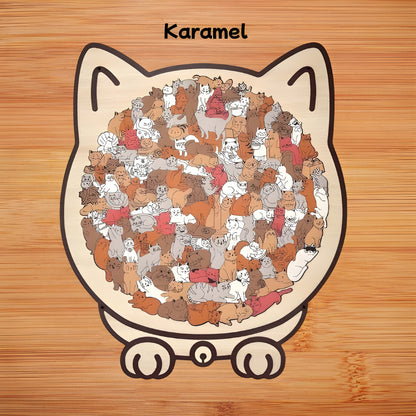 Kitty Puzzel | Verrassende vormen voor uren ontspanning 🐈