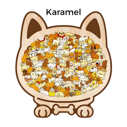 Doggy Puzzel | Ontspanning met Unieke Hondenvormen