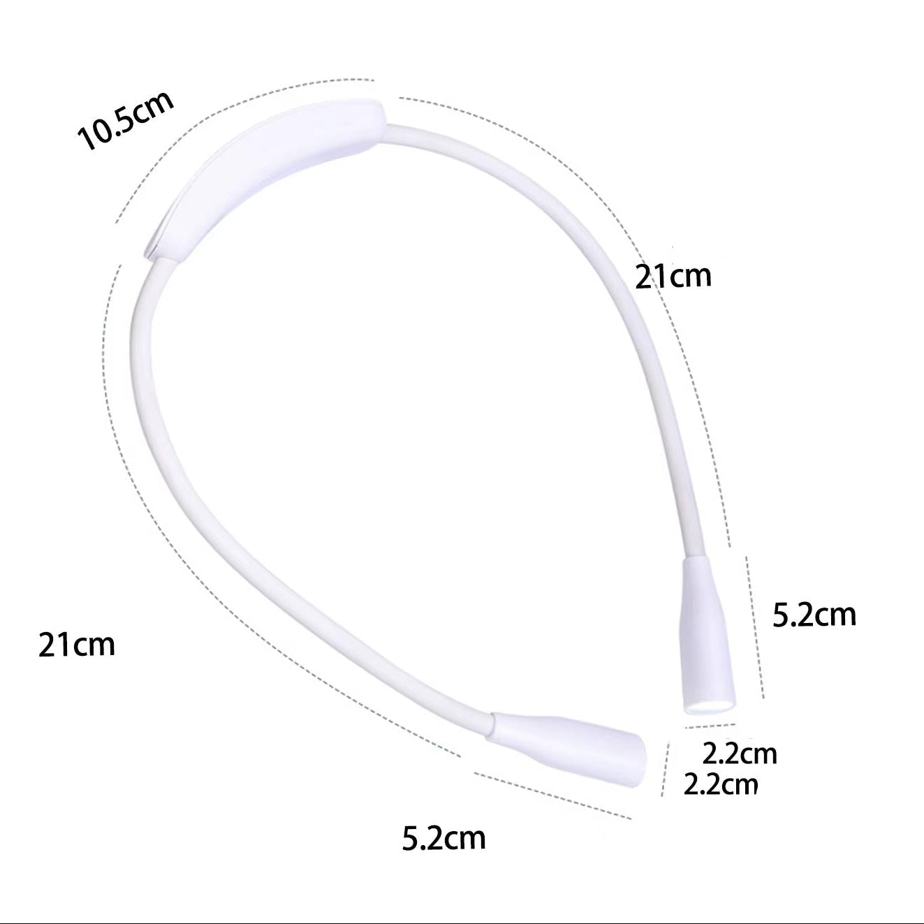 Neck-Flex Lamp | Handen-Vrij, Buigzame Armen, Perfect Licht